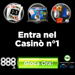 Bonus Giochi Casino online 888.it