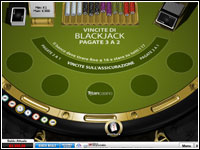 Blackjack Surrender di Titanbet