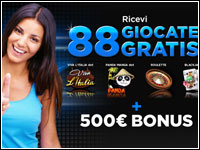 Bonus di Natale 2013 del Casino 888