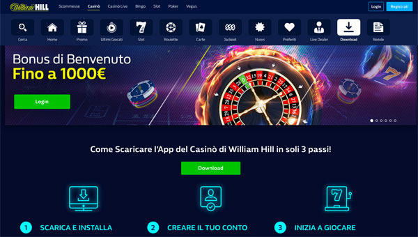 Casino demo account